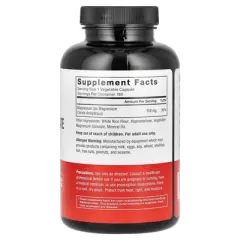 Force Factor Magnesium Citrate, 150 mg, 180 Vegetable Capsules