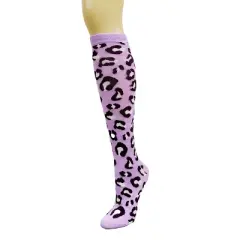 Animal Print (Leopard) Knee High Socks from the Sock Panda (Women's Sizes Adult Medium)