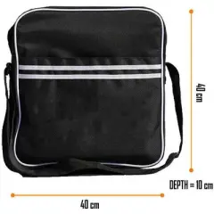 Rocksax - Rocksax - Republic Records - Zip Top Messenger Record Bag: Logo