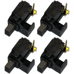 Black and Decker LE750/BV400 Replacement (4 Pack) Brush & Holder - 132254-07-4PK