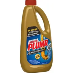 Liquid-Plumr Pro-Strength Clog Remover Full Clog Destroyer - 32oz