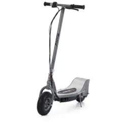 Razor E325 Durable Adult & Teen Ride-On 24V Motorized High-Torque Power Electric Scooter, Speeds up to 15 MPH with Brakes and Pneumatic Tires, Silver