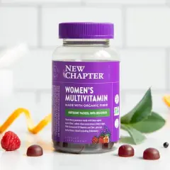 New Chapter Women's  Non-GMO and Gluten Free Multivitamin Gummies - Berry Citrus - 75ct