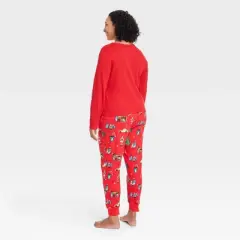Women's Holiday City Matching Family Pajama Set - Wondershop&trade; with Frances Marina Smith Red
