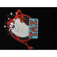 Looney Toons Taz Seeing Stars Black T-shirt Toddler Boy to Youth Boy