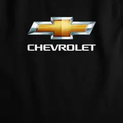 Women's Chevrolets Chevy Bowtie Stacked Sleeveless Crop Top Tank