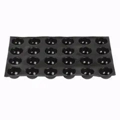 Sasa Demarle Flexipan Origine Hemisphere Mold 3.6 Oz (105 ml), 24 Cavities