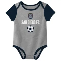 MLS San Diego FC Infant Boys' 3pk Bodysuit