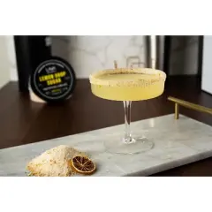 LAVA Premium All Natural Lemon Drop Sugar Cocktail Rimmer made with Organic Cane Sugar 5oz