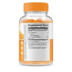 Lifeable Vitamin C for Adults, for Immune Support, Vegan, 90 Gummies