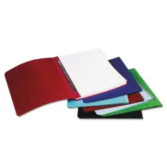 ACCO Presstex Report Cover Prong Clip Letter 3" Capacity Dark Blue 25073