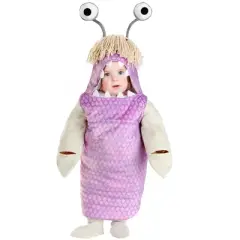 HalloweenCostumes.com Infant Disney and Pixar Monster Boo Halloween Costume | Purple Monster Outfit for Babies | Monsters Inc Infant Costume