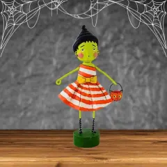 Lori Mitchell 8.5 Inch Susie Stein Halloween Figurine , Lightweight Halloween Decor (1PC)