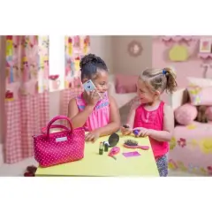 PixieCrush Pretend Play Purse & Makeup for Girls - Fun Little Girls Purse with Cosmetics Toys Set