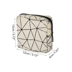 Unique Bargains Portable Lipstick Cosmetic Bag