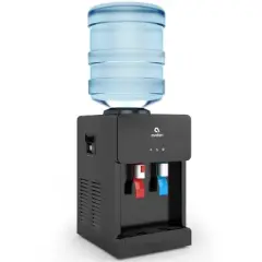 Avalon Premium Hot/Cold Top Loading Countertop Water Dispenser With Child Safety Lock - Black