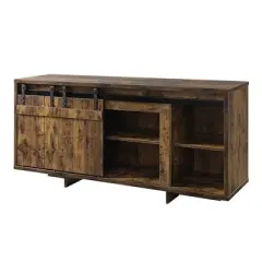 60" Bellarosa TV Stand for TVs up to 60" Rustic Oak - Acme Furniture