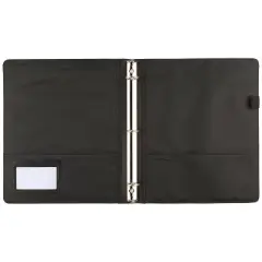 Cambridge 1" Professional Clear View 3 Ring Binder Black