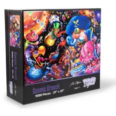Toynk Cosmic Crunch Breakfast Cereal Puzzle By Joe Simko | 1000 Piece Jigsaw Puzzle