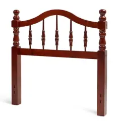 Glenwillow Home Victoria Style Wood Headboard in Cherry, Full/Queen Size