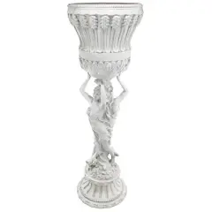 Design Toscano Les Filles Joyeuses Neoclassical Pedestal Urn