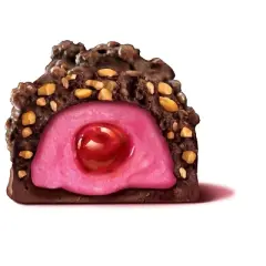 Christopher&rsquo;s Big Cherry Candy Bar (1.75 oz) &ndash; Available in 1 Pack, 6 Pack, 24 Pack &ndash; Whole Cherry in Chocolate with Roasted Peanuts & Creamy Center