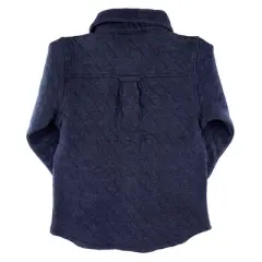 RuggedButts Toddler Boys Quilted Long Sleeve Button Down Shirt