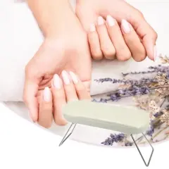 Unique Bargains Professional Soft Leather Nail Arm Rest Nail Art Hand Pillow Cushion