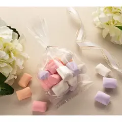 Juvale Gusset Cellophane Bags - 200-Pack Clear Bags Suitable for Popcorn, Cookies, Treats, Marshmallows, and More, 4 x 9 inches