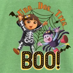Girl's Dora the Explorer Halloween Friends Boo T-Shirt