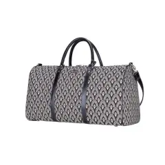 Signare USA Luxor Art Deco Black and White Big Holdall/Duffel Bag