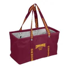 NFL Washington Commanders Picnic Tote: Sports Pattern Polyester Bag
