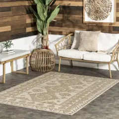 nuLOOM Miesha PersianTransitional Indoor/Outdoor Patio Area Rug