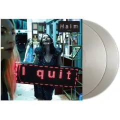 HAIM - I Quit    (LP includes two 140-gram metallic silver vinyl) (Explicit Lyrics Gatefold LP Jacket Colored Vinyl Silver)