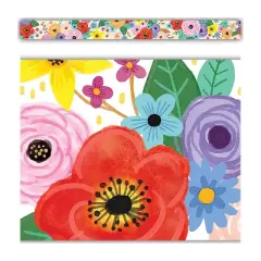 Teacher Created Resources&reg; Wildflowers Straight Border Trim, 35 Feet Per Pack, 6 Packs