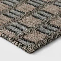 5' x 7' Geometric Outdoor Rug Gray - Project 62&trade;