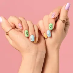 Unique Bargains Colorful Nail Art Stamp XY-DB14 Silver Tone 1 Pc