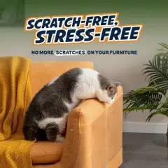 Panther Armor Cat Couch Protector, Anti Scratch Clear Sofa Cat Tape Cover - Variety of Packs, Sizes