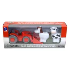 New Ray Kubota My Lil' Orange Tractor & Farm Animals SS-33073