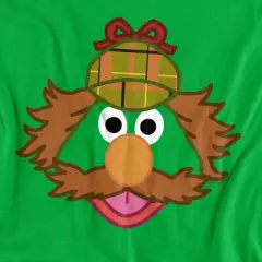 Toddler Boys' Sesame Street Big Face Sherlock Hemlock No Magnifer T-Shirt