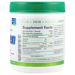 ALLMAX Collagen with Biotin &  Vitamin C, Unflavored, 15.5 oz (440 g)