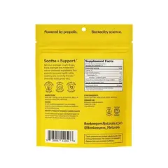 Beekeepers Naturals Propolis Soothing Lozenges - Honey - 14ct