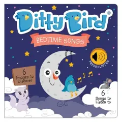 Ditty Bird Bedtime and Nursery Rhyme Song Books -  Set of 2