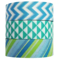 Wrapables Floating Iceberg Japanese Washi Masking Tape (Set of 3)