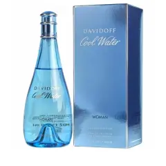 Cool Water By Davidoff Women Melon, Lily, Calone, Lotus, Black Currant,  Violet Root, Blackberry Edt Spray 6.7 Oz