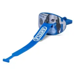 Battle Sports "Blue Strips" Speed Football Mouthguard with Connected Thick Strap