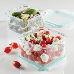 LocknLock Purely Better Stackable Food Storage Containers - 2pk