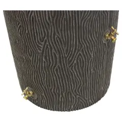 Impressions Bark 50 Gallon Rain Saver - Oak - Good Ideas