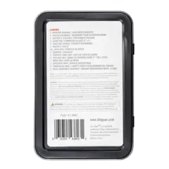 Life+Gear 32pc First Aid Survival Kit in Tin Case: Camping & Emergency Preparedness, Car Emergency Essentials