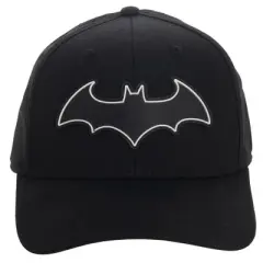 Batman Comic Book Superhero Flex Fit Black Hat